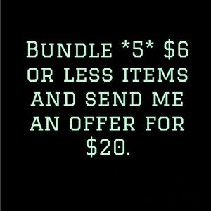 🌷 5 items $6 or under for $20 🌷